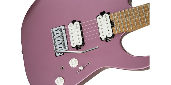 CHARVEL ( シャーベル )  / Dinky DK24 HH 2PT CM SATIN BURGUNDY MIST画像6