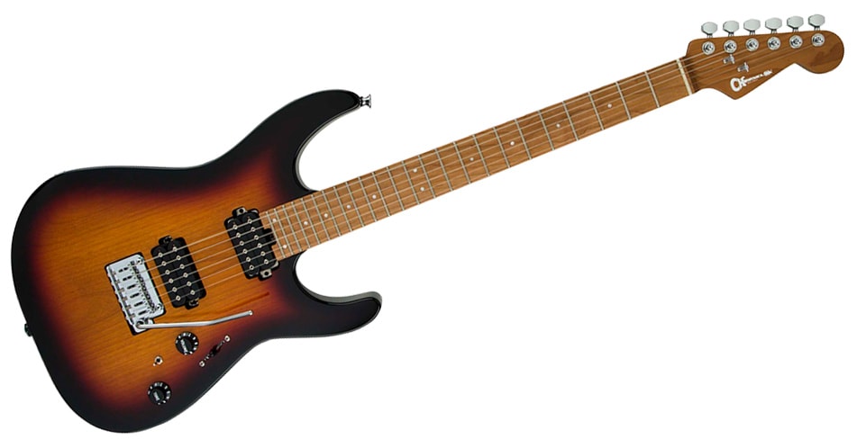 CHARVEL/PRO-MOD DK24 HH 2PT CM 3-Tone Sunburst