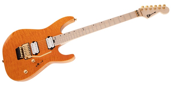 CHARVEL / Pro-Mod DK24 HH FR M Mahogany with Quilt Maple Dark Amber画像5