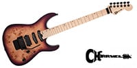 CHARVEL Pro-Mod DK24 HSS FR M Poplar Purple Sunset