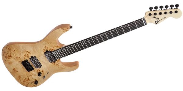 CHARVEL / Pro-Mod DK24 HH HT E Mahogany w/Poplar Burl Desert Sand画像3