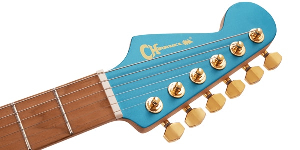 CHARVEL / Artist Signature ANGEL V. DK24 2PT HH LUC AQ F.MST画像4
