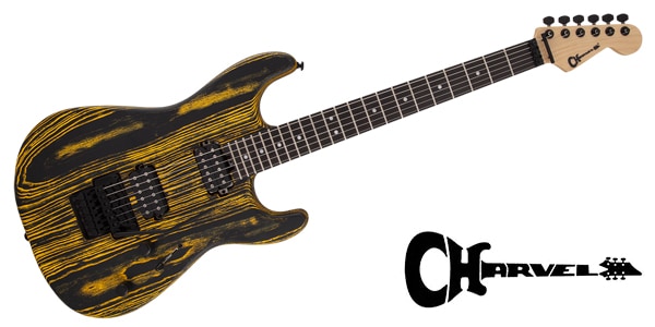 CHARVEL / Pro-Mod San Dimas Style 1 HH FR EBN OLD YELLA