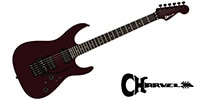 CHARVEL / Pro-Mod Plus Dinky DK24 HH FR EB Crimson Eclipse