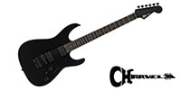 CHARVEL / Pro-Mod Plus Dinky DK24 HH FR EB Satin Black