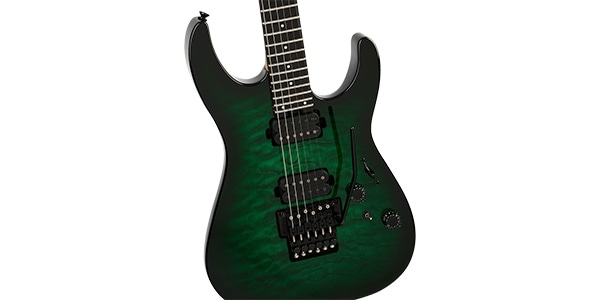 CHARVEL ( シャーベル ) / Pro-Mod Plus Dinky DK24 HH FR QM EB Cloaked Emerald Green画像3