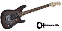 CHARVEL MJ San Dimas Style 1 HSH FR PF QM Midnight Glow