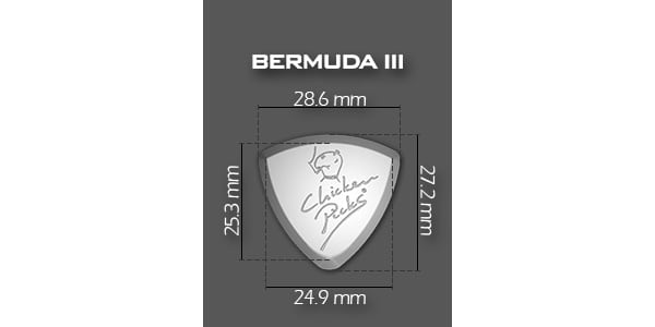 Chicken Picks / Bermuda III 2.1mm + Bermuda III 2.7mm 【2-TOBE-CP】画像2