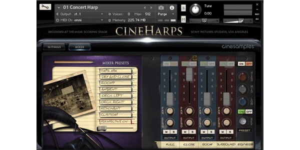 Cinesamples / 	CineHarps Quick Package画像2