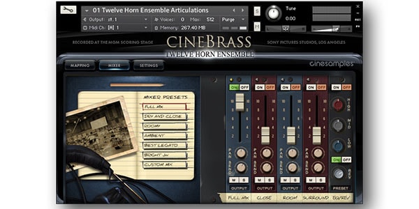 Cinesamples / CineBrass Twelve Horn Ensemble download delivery画像2
