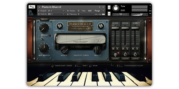 Cinesamples / 	Piano in Blue Download delivery画像2
