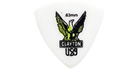 CLAYTON ACETAL ROUNDED TRIANGLE .63mm