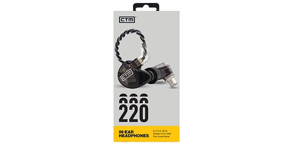 Clear Tune Monitors ( クリアチューンモニターズ )  / CE220 SMOKE画像3