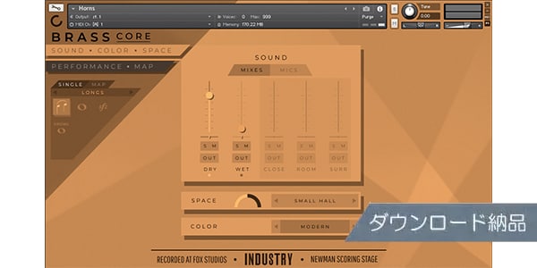 Cinesamples / 	Industry Brass Core Download and delivery