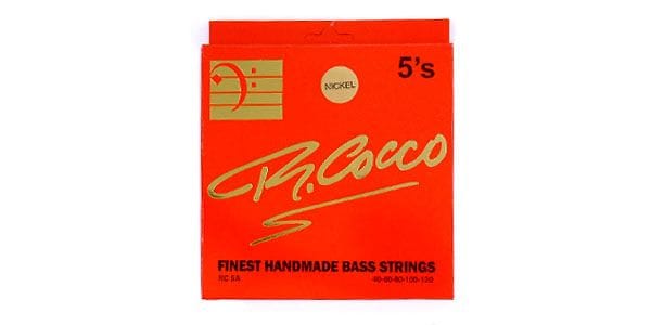 R COCCO/RC5A S BASS 5-STRINGS STAINLESS STEEL ROUND WOUND