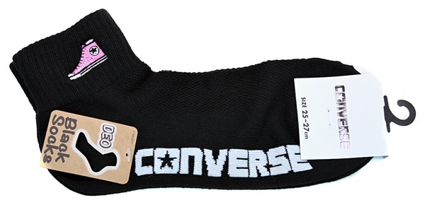 CONVERSE ( ｺﾝﾊﾞｰｽ )  / スニーカー刺繍 ショート丈 25-27cm ピンク