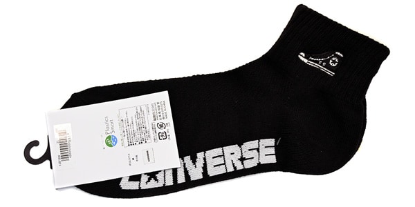 CONVERSE ( ｺﾝﾊﾞｰｽ )  / スニーカー刺繍 ショート丈 25-27cm ブラック画像2
