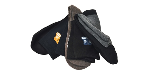 CONVERSE ( ｺﾝﾊﾞｰｽ )  / レッグ部足底パイルスニーカー柄ハーフ丈　3足セット　002画像4