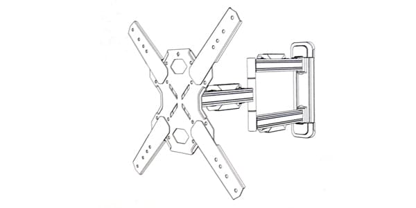 CLASSIC PRO / CFM4A  VESA規格26～60インチ対応壁掛けテレビスタンド画像5