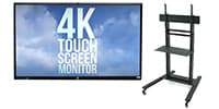 CLASSIC PRO / CLD65BW2 4K Multifunction Touch Screen + Stand Set