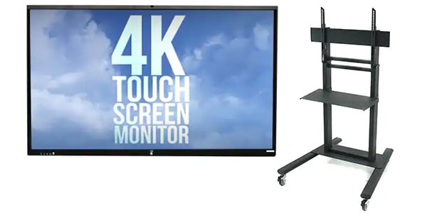 CLASSIC PRO / CLD65BW2 4K Multifunction Touch Screen + Stand Set