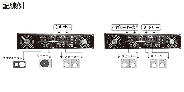 【説明書付】クラシックプロ 4CH パワーアンプ CP4200Classic