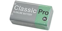 CLASSIC PRO アルカリ乾電池 006P 9V角型 CP9V ALK