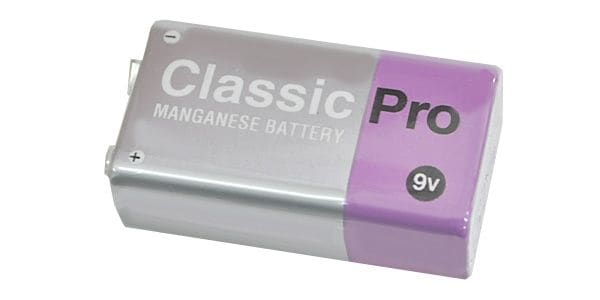 CLASSIC PRO/マンガン乾電池 006P 9V角型 CP9V Mn