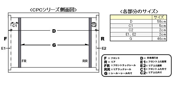 CLASSIC PRO ( クラシックプロ ) CPC12W 12Uラックケース 送料無料