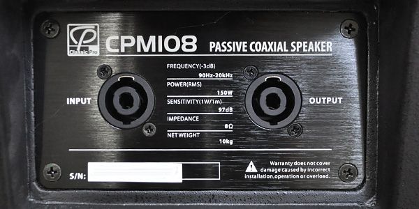 CLASSIC PRO ( クラシックプロ ) CPM108 PAスピーカー 送料無料