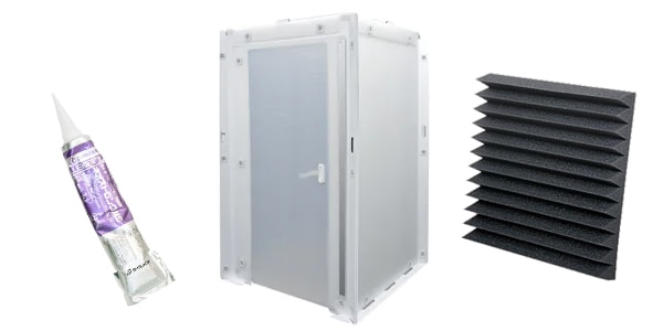 CLASSIC PRO / CQR305 Simple soundproof room with sound absorbing foam set