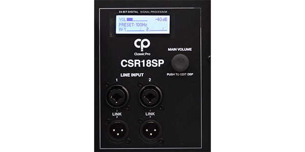 CLASSIC PRO / CSR18SP powered subwoofer画像8