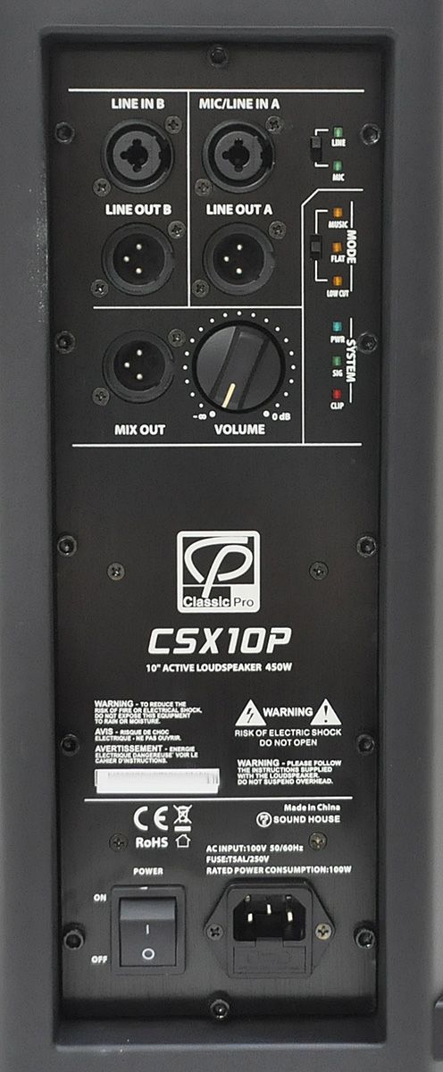 CLASSIC PRO ( クラシックプロ ) CSX10P PAスピーカー 送料無料