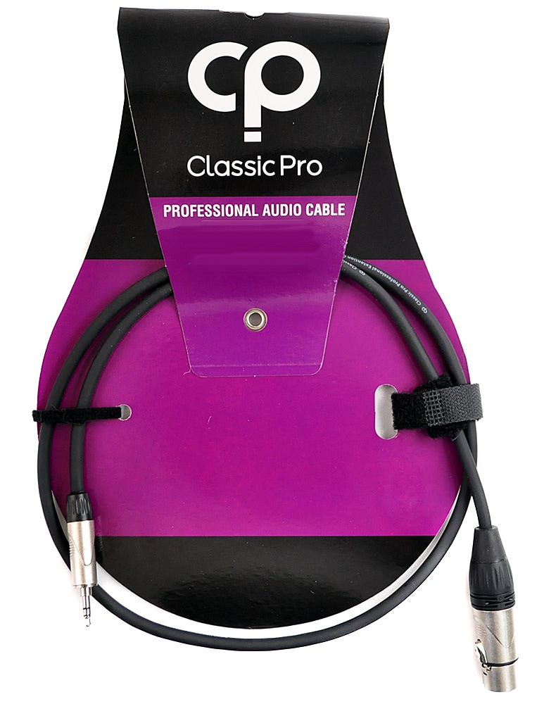 CLASSIC PRO/CXM010F オーディオケーブル XLR ステレオミニ 1m