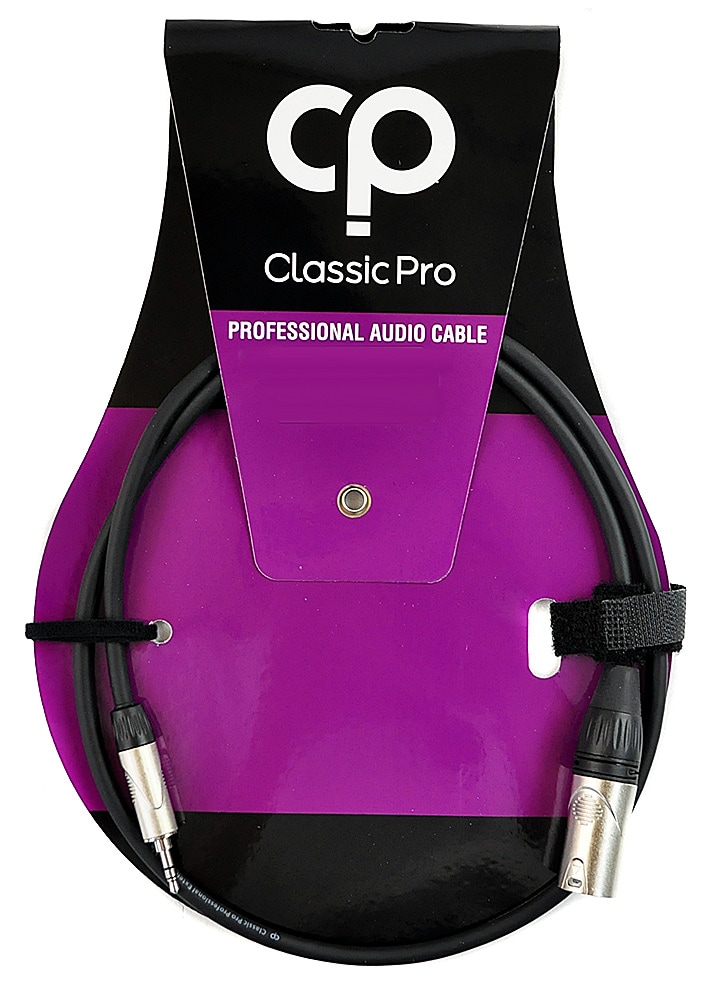 CLASSIC PRO/CXM010 オーディオケーブル XLR ステレオミニ 1m