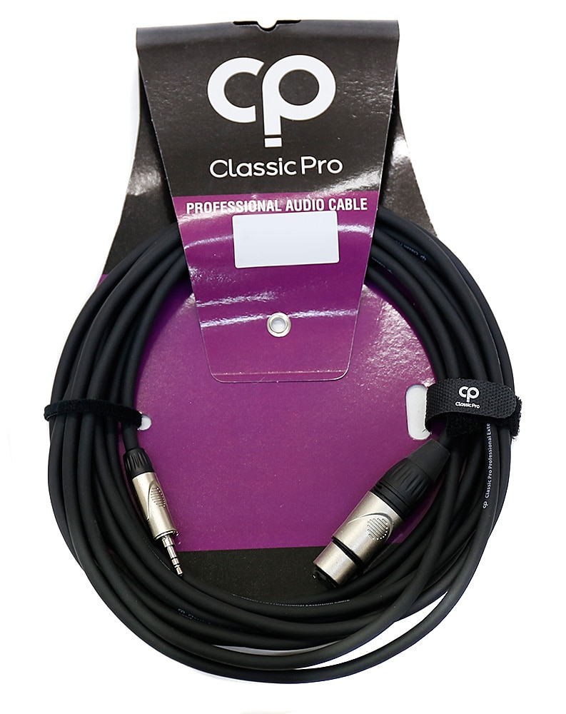 CLASSIC PRO/CXM050F オーディオケーブル XLR ステレオミニ 5m