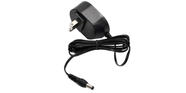 電源アダプターDC12V 0.5A、2.5㎜、センタープラス