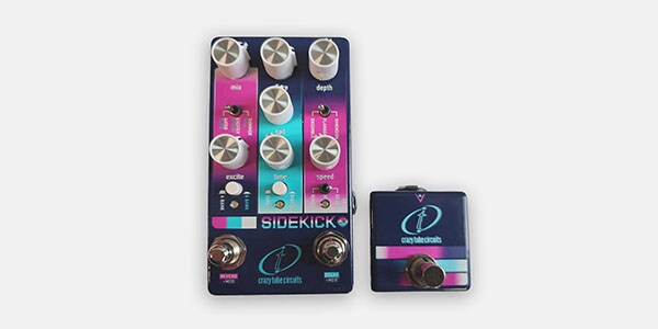 Crazy Tube Circuits Sidekick JR Japan Ltd w/XT FootSwitch 送料無料