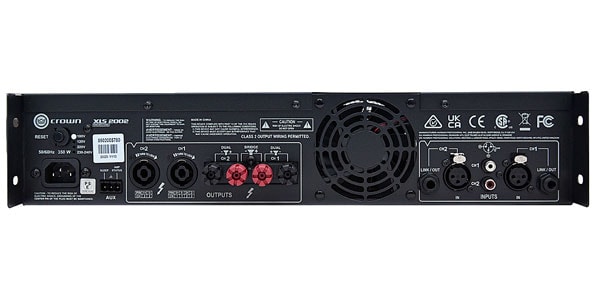 CROWNクラウン / XLS2002 ステレオ・パワーアンプ、定番 おすすめ 高