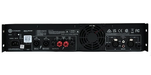 CROWN ( クラウン )  / 【3年保証】 XLS2502　ステレオ・パワーアンプ画像7