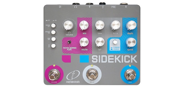 crazy tube circuits SIDEKICK ギターエフェクター Crazy Tube Circuits ( クレイジーチューブサーキット ) Sidekick 送料