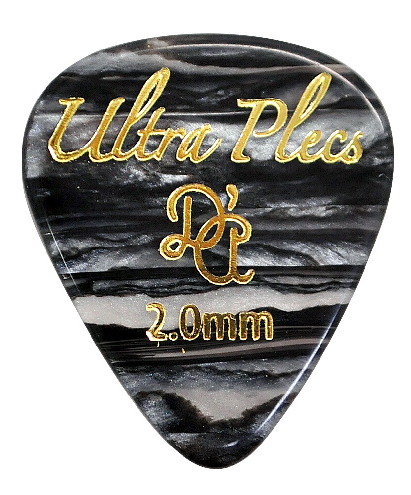 D'Andrea/ULTRA PLECS BLACK OYSTER 2.0MM