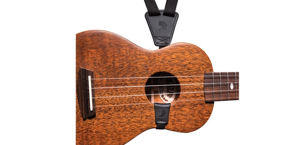 DADDARIO / 19UKE00 ECO-COMFORT UKULELE STRAP Black画像2