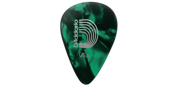 DADDARIO ( ダダリオ )  / 1CGP6-10 Classic Celluloid, Green Pearl 1.0mm 10枚セット画像2