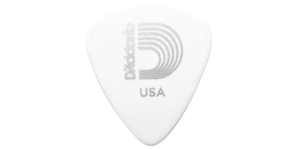 DADDARIO / 1CWH7-10 Classic Celluloid, White 1.25mm 10枚セット