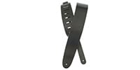 DADDARIO 25BL00 Basic Leather Strap Black