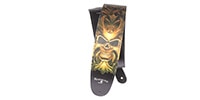 DADDARIO / 25LAL04 Alchemy Leather Strap Green Skull