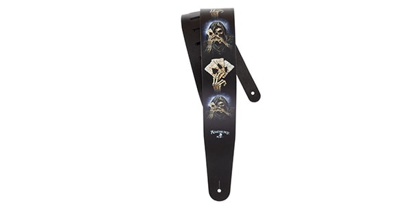 DADDARIO ( ダダリオ )  / 25LAL14 Alchemy Leather Guitar Strap Reapers Ace