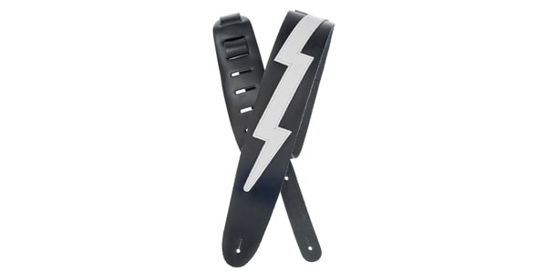 DADDARIO ( ダダリオ )  / 25LIC03 Icon Leather Strap Lightning Bolt