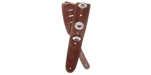 DADDARIO ( ダダリオ )  / 25SSC01 Deluxe Leather Strap Conchos Brown